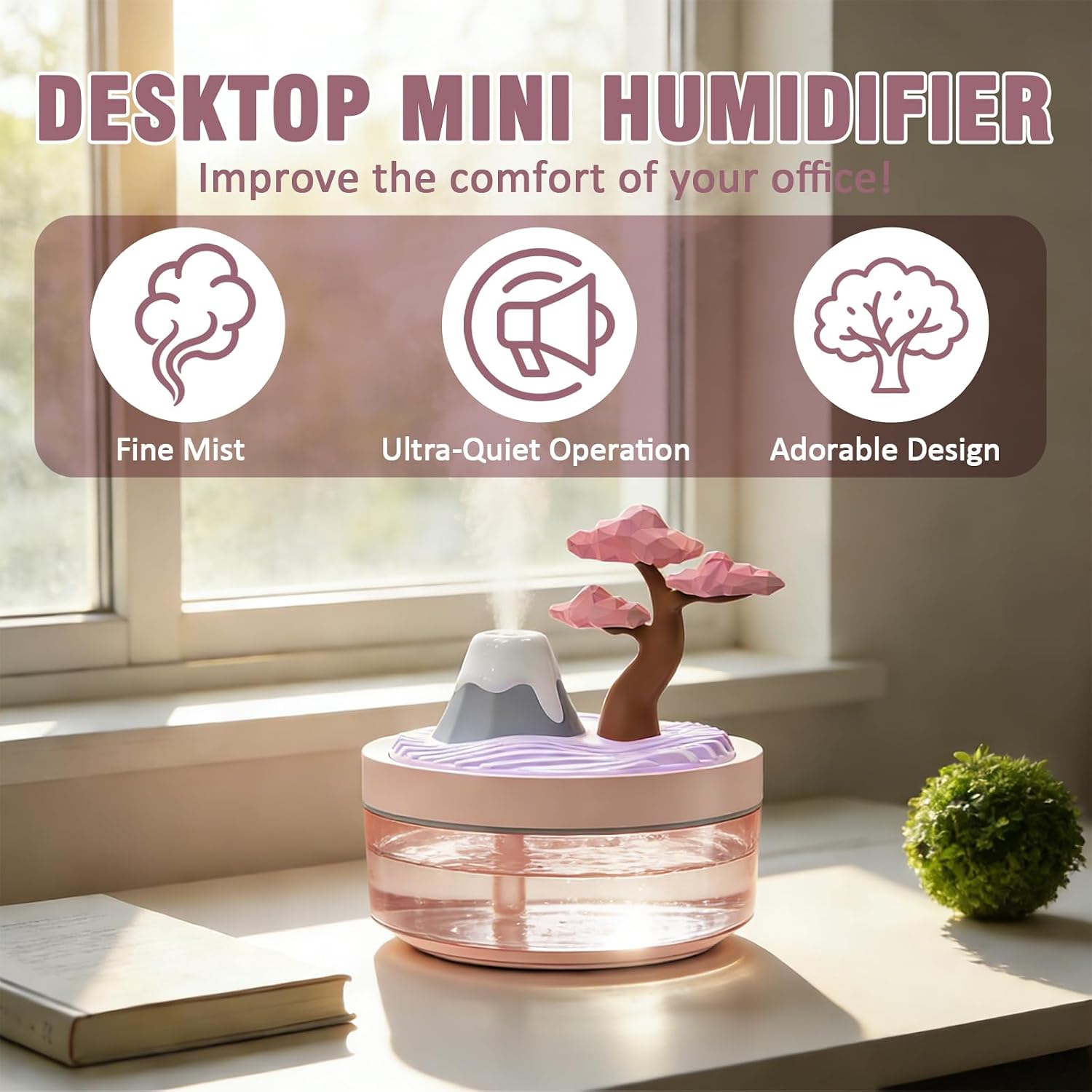Humidifier Nursery Quiet - Nuevo Humidificador de Vapor Frío con