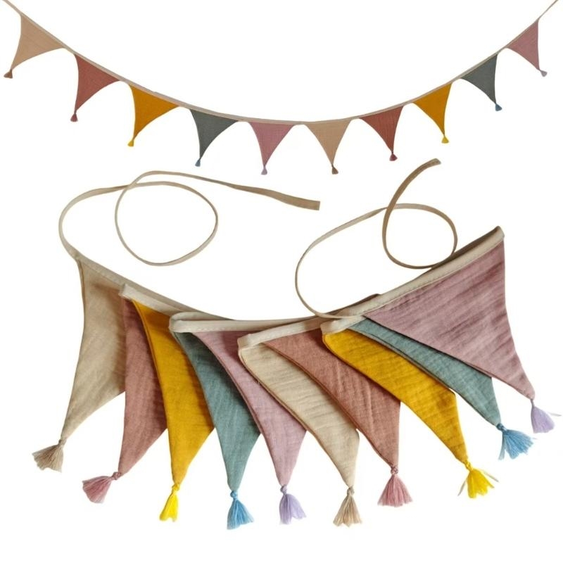 Baby Nursery Bunting - Precioso empavesado para habitación guardería, decoración