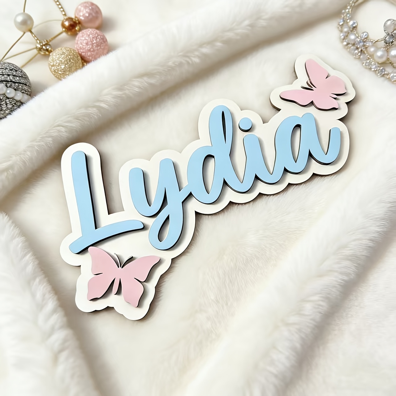 Baby Nursery Toy - Letrero Personalizado para Habitación con Nombre