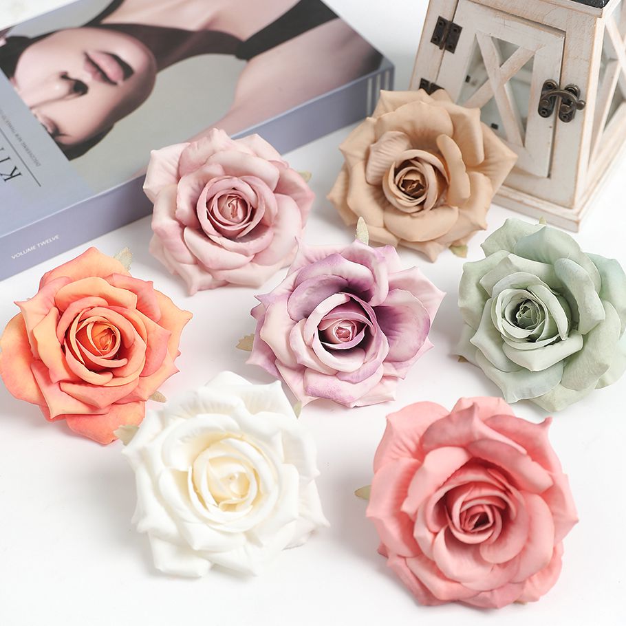 Baby Nursery Decor Ideas - Flores artificiales de seda para decoración