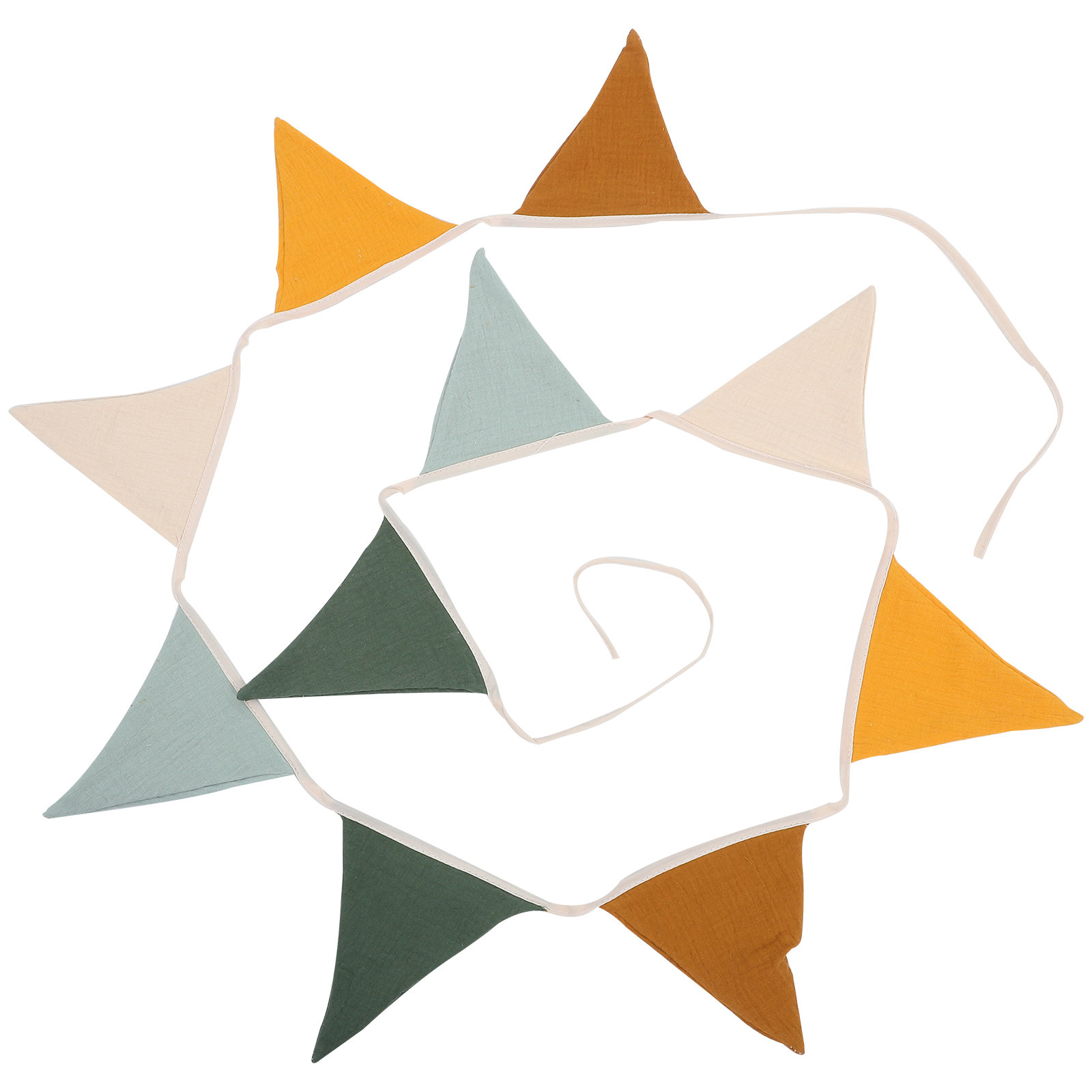 Baby Nursery Bunting - 1 Juego de Banderines Triangulares para