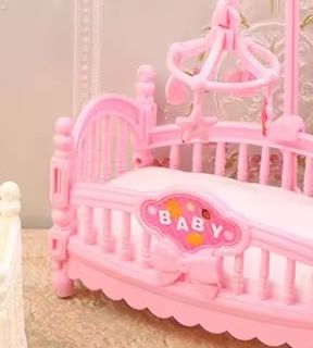 Baby Nursery Decor Ideas - 1:12 casa de muñecas en miniatura