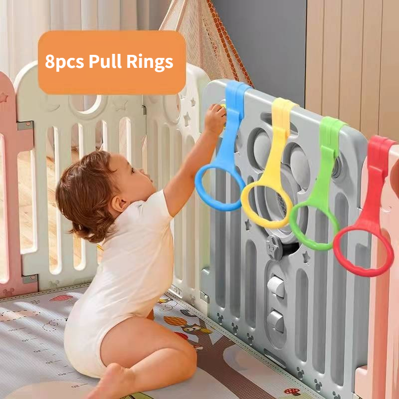 Baby Nursery Hooks - 8 Uds. Anillos de tracción para