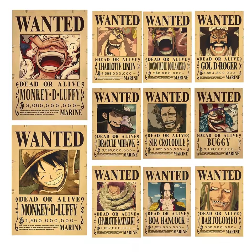 Baby Nursery Wall Mural - Pósteres de Anime One Piece de