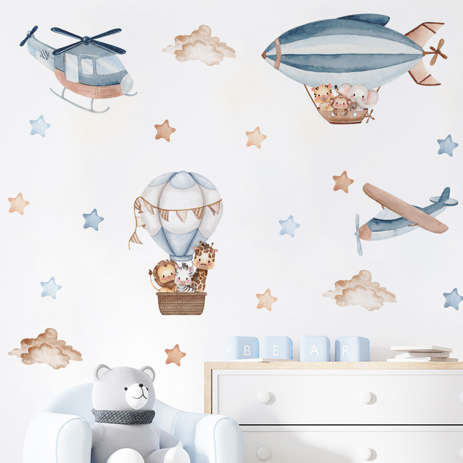 Baby Nursery Wall Mural - Pegatinas de pared de nubes con