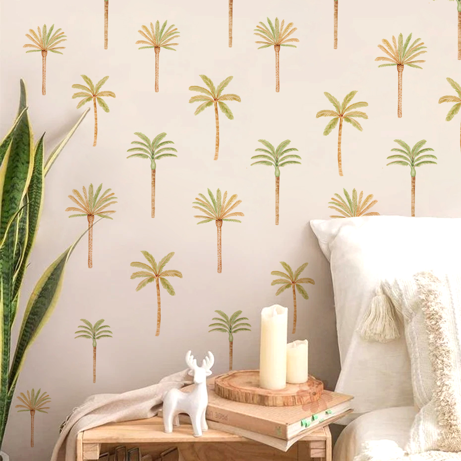Pegatina de pared de palmera d - Baby Nursery Decor Ideas reseña y precio