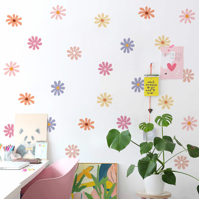 Pegatinas de pared florales de - Baby Nursery Peel And Stick Wallpaper reseña y precio