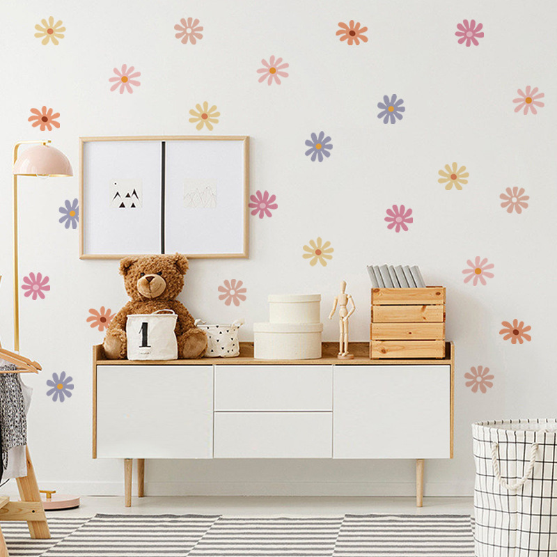 Pegatinas de pared florales de - Baby Nursery Peel And Stick Wallpaper reseña y precio