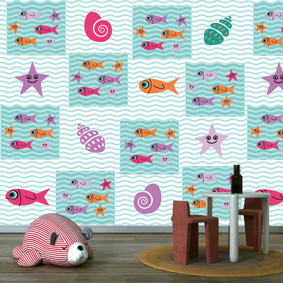 Papel pintado con foto de dibu - Baby Nursery Peel And Stick Wallpaper reseña y precio