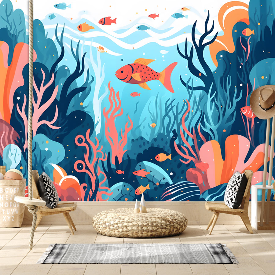 Papel Tapiz Autoadhesivo con D - Baby Nursery Peel And Stick Wallpaper reseña y precio