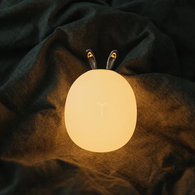 Luz nocturna de silicona para  - Baby Nursery Egg Light reseña y precio