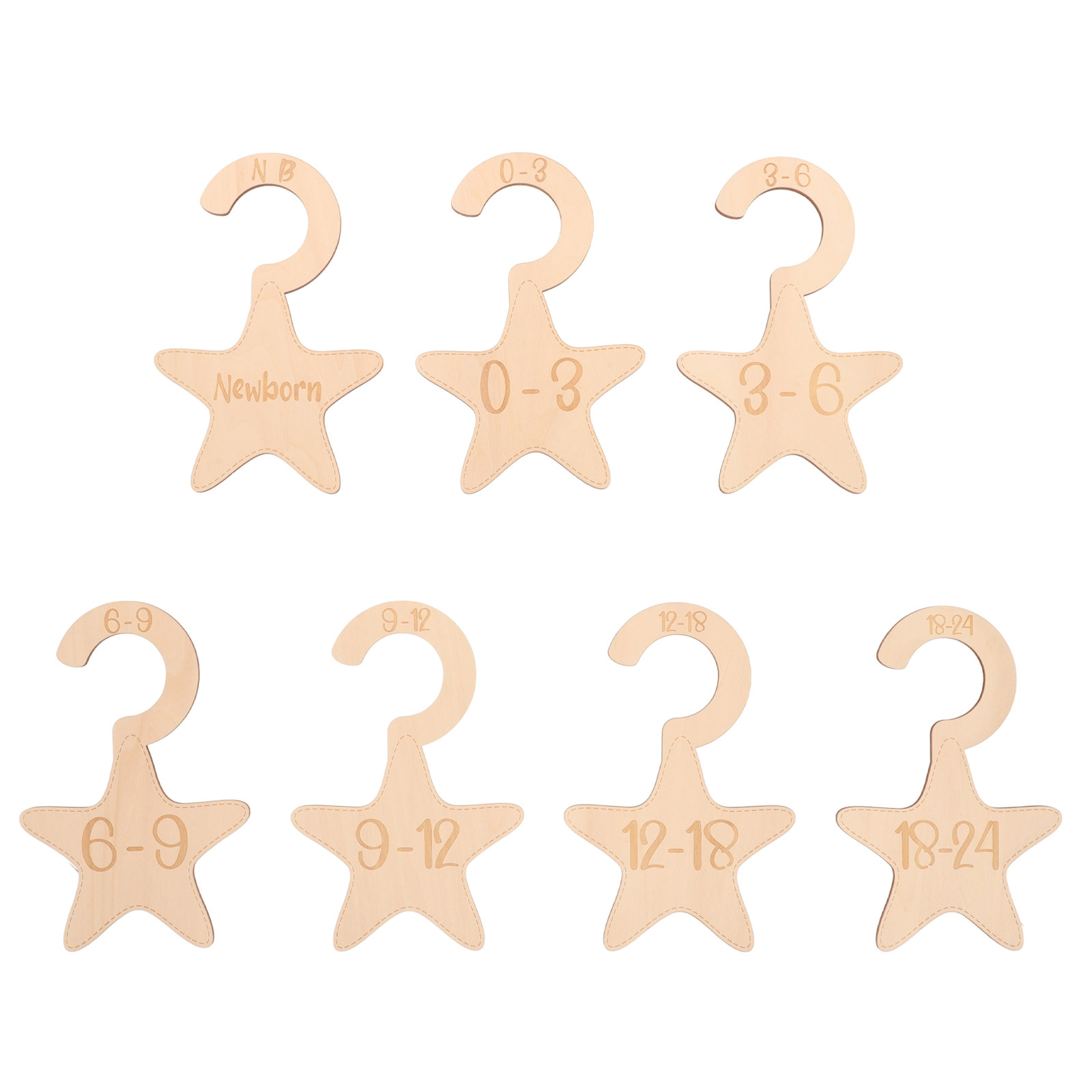7 Divisores de Madera para Arm - Baby Nursery Wardrobe reseña y precio