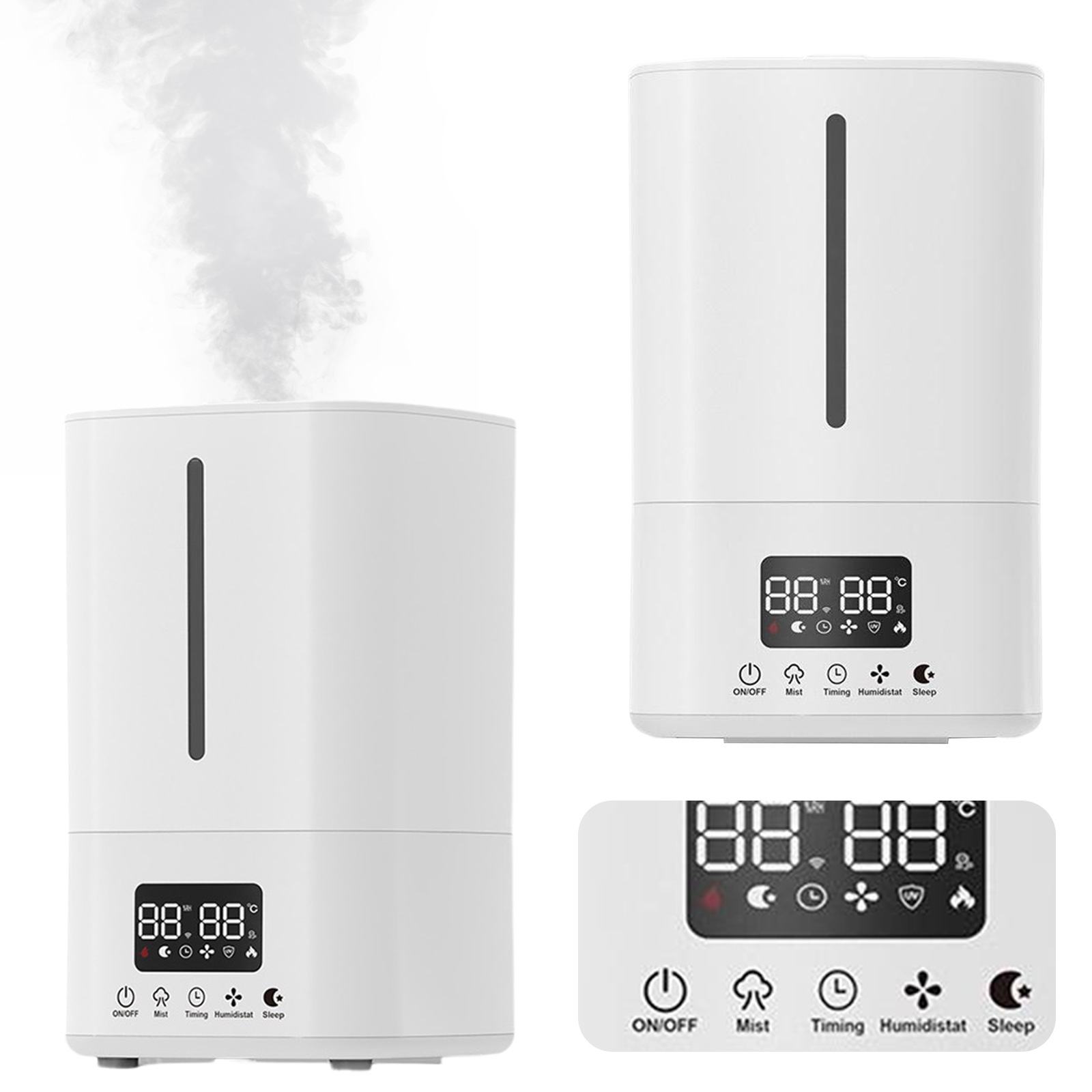 Humidificador de Aire de 5L co - Humidifier Nursery Quiet reseña y precio