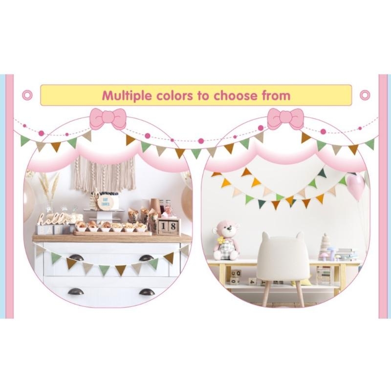 Precioso empavesado para habit - Baby Nursery Bunting reseña y precio