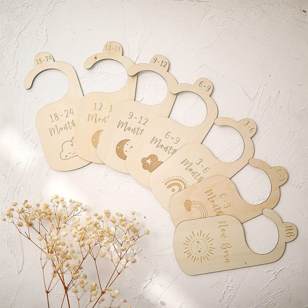 Surtido de 7/8 Etiquetas Divis - Baby Nursery Wardrobe reseña y precio