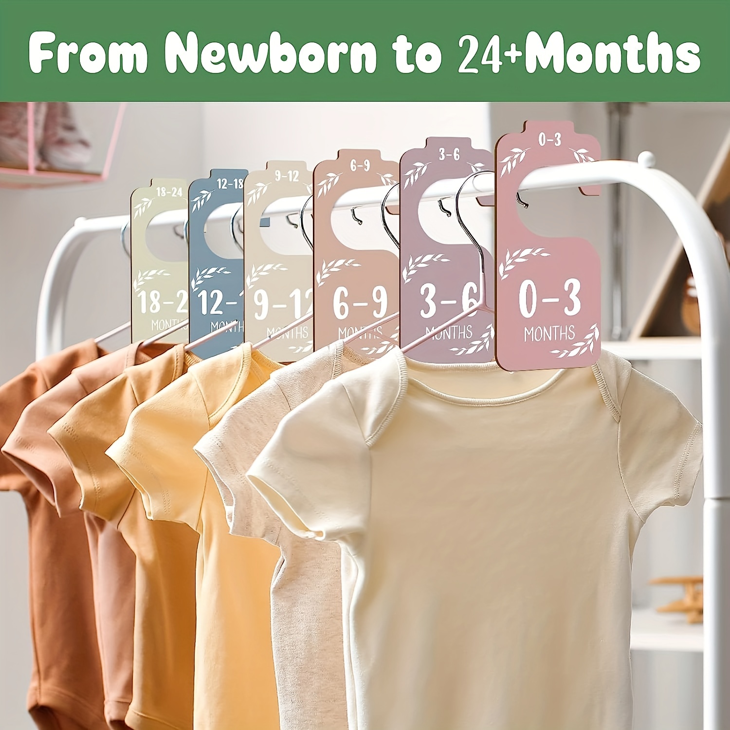 8 divisores de armario de bebé - Baby Nursery Wardrobe reseña y precio