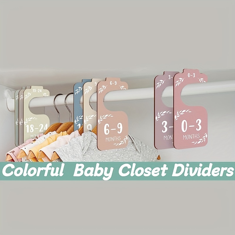 8 divisores de armario de bebé - Baby Nursery Wardrobe reseña y precio