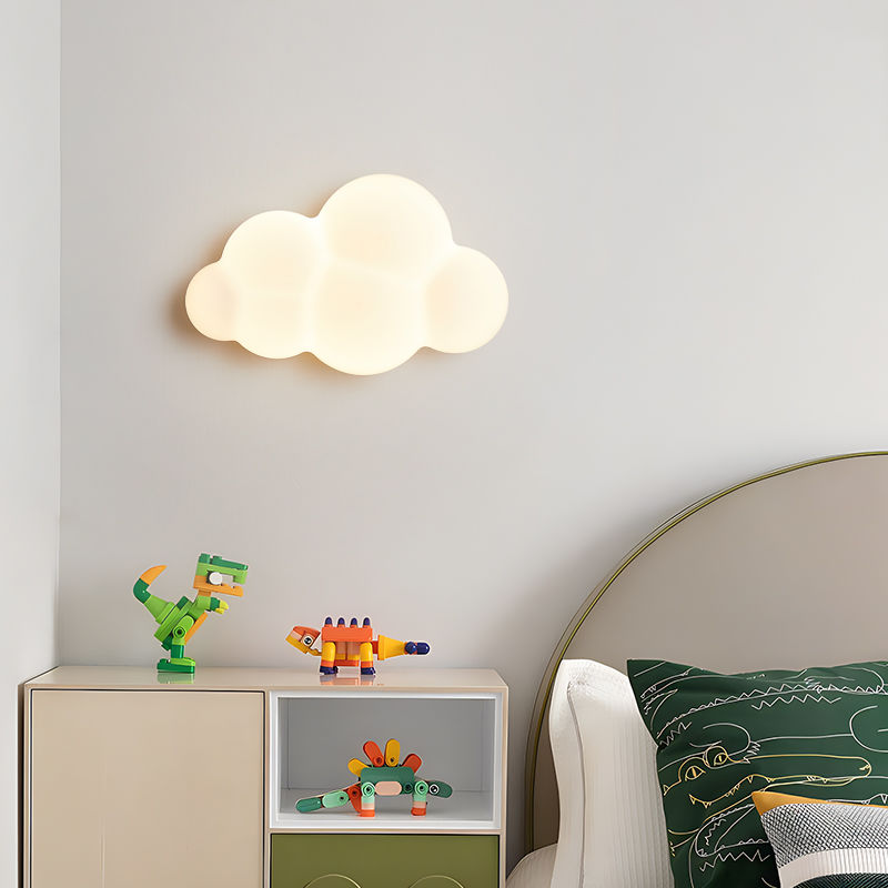 Lámparas de pared de nube blan - Baby Nursery Egg Light reseña y precio