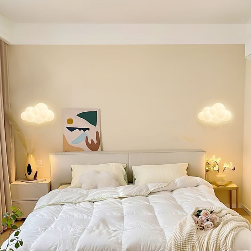 Lámparas de pared de nube blan - Baby Nursery Egg Light reseña y precio
