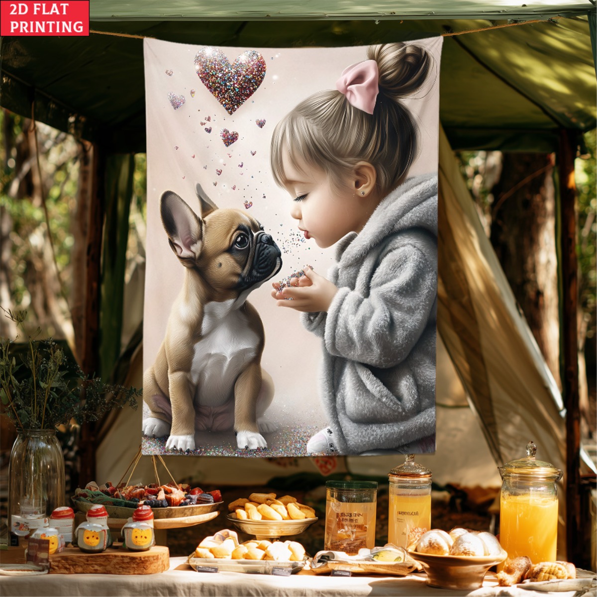 Tapiz de amor con corazón de c - Baby Nursery Modern reseña y precio