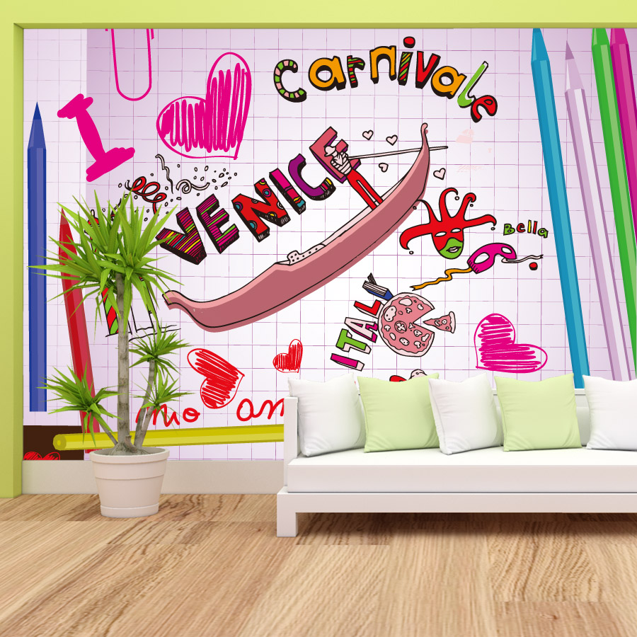 Papel pintado de dibujos anima - Baby Nursery Peel And Stick Wallpaper reseña y precio
