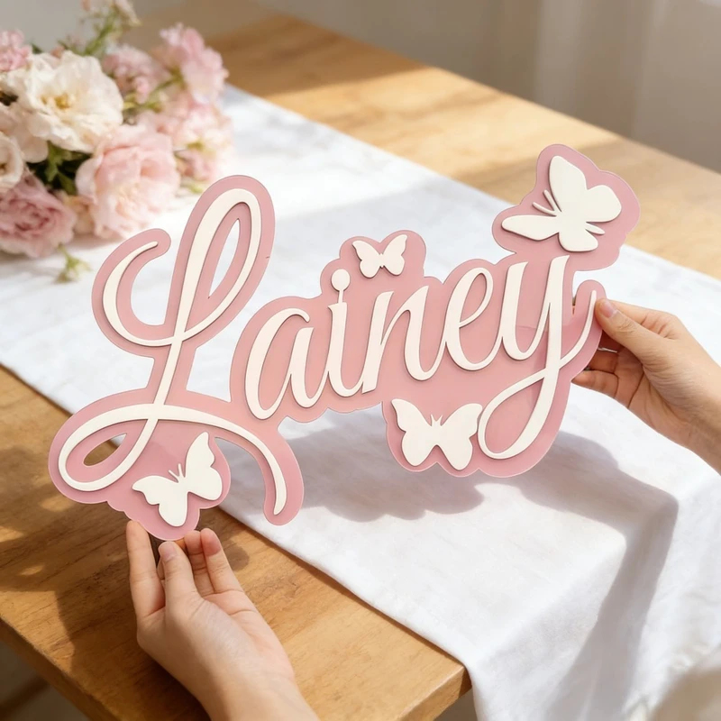 Placa con Nombre de Bebé Perso - Baby Nursery Toy reseña y precio