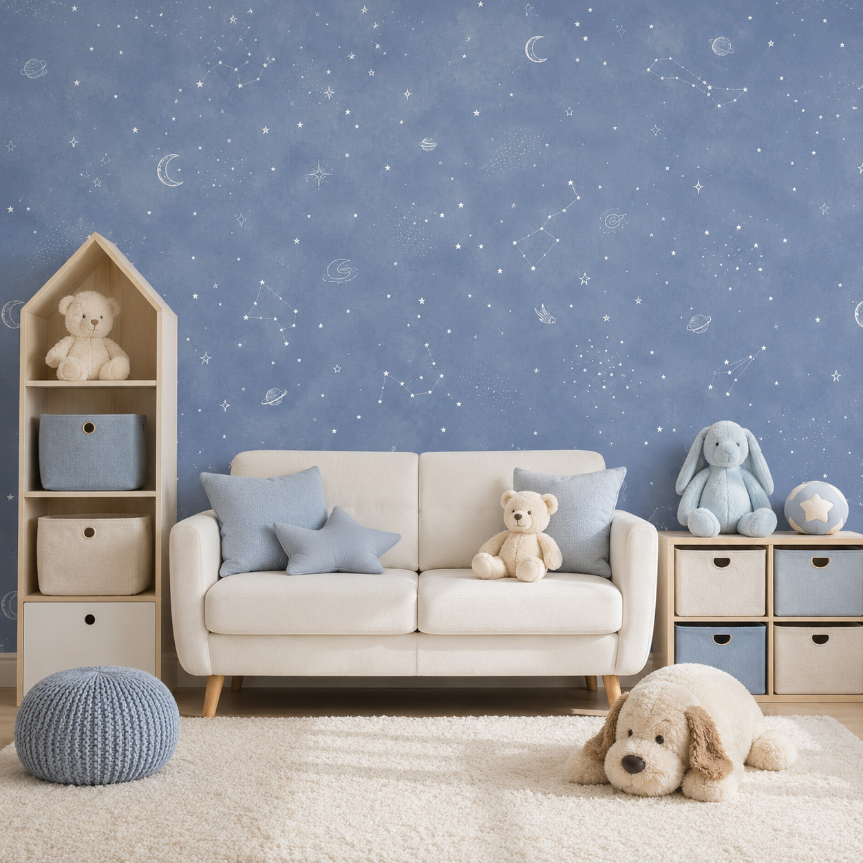 Papel Tapiz Autoadhesivo con D - Baby Nursery Peel And Stick Wallpaper reseña y precio