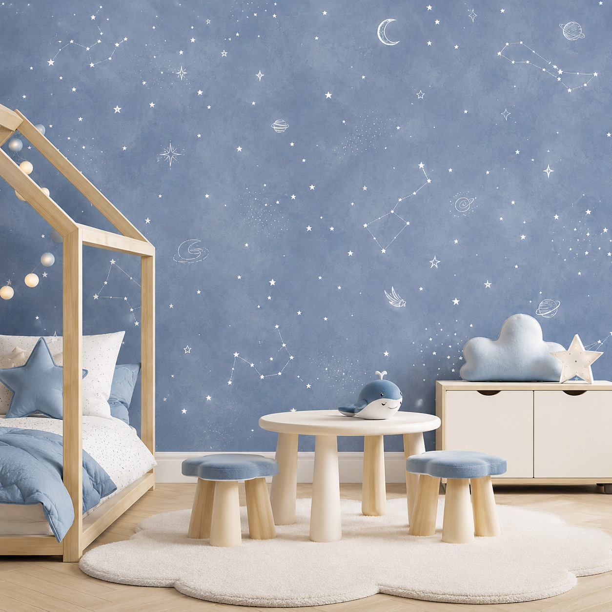 Papel Tapiz Autoadhesivo con D - Baby Nursery Peel And Stick Wallpaper reseña y precio