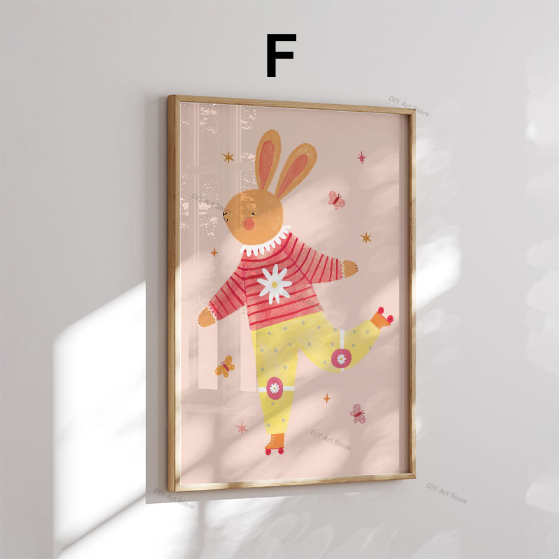 Divertidos Cuadros de Animales - Baby Nursery Modern reseña y precio