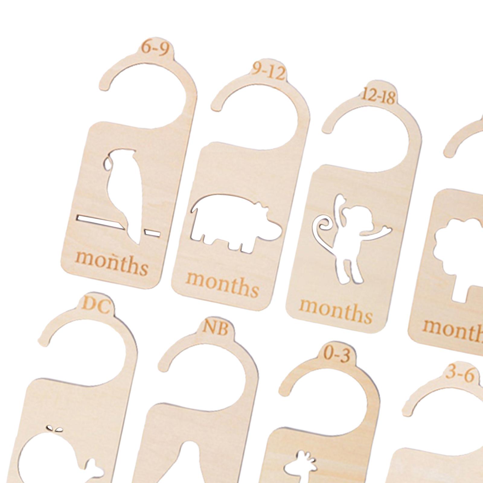 3x 8x Divisores de Madera para - Baby Nursery Wardrobe reseña y precio