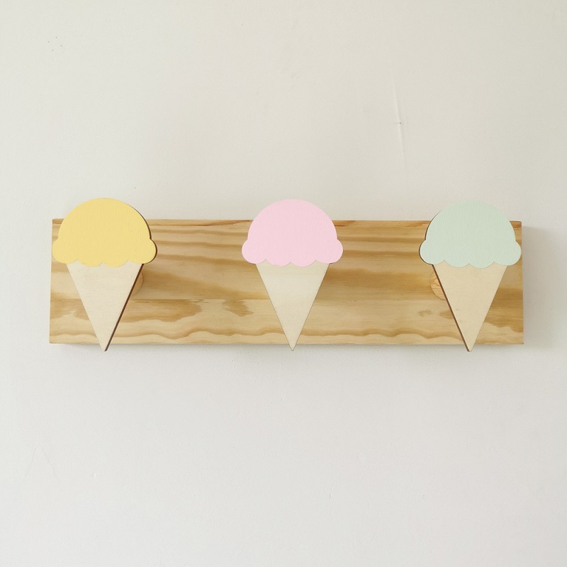Perchero de pared de madera co - Baby Nursery Hooks reseña y precio