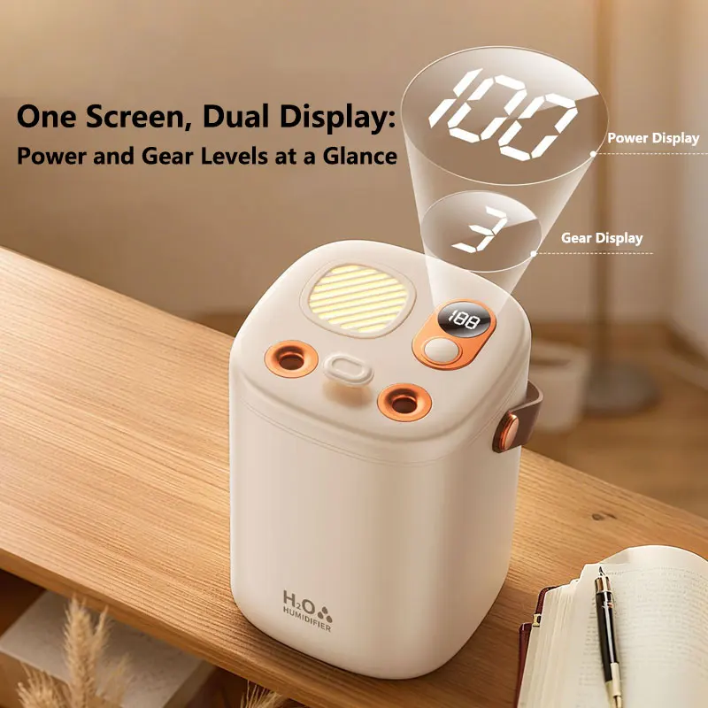 Humidificador ultrasónico de 2 - Humidifier Nursery Quiet reseña y precio