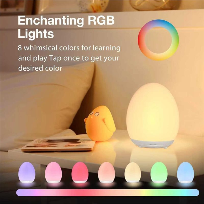 Lámpara Nocturna TKOH-Led para - Baby Nursery Egg Light reseña y precio
