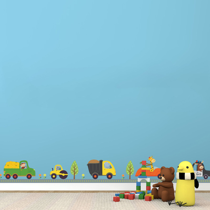 Pegatinas de pared de animales - Baby Nursery Wall Mural reseña y precio