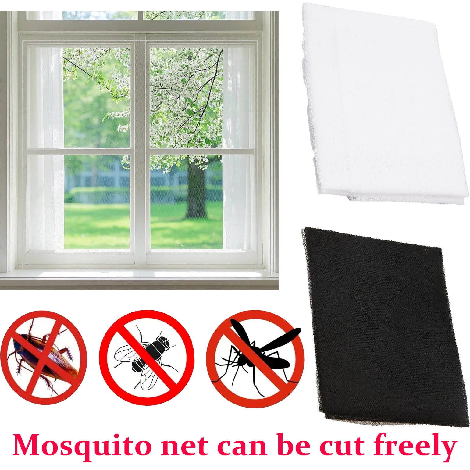 Mosquitera para Ventana DIY, M - Baby Nursery Hooks reseña y precio