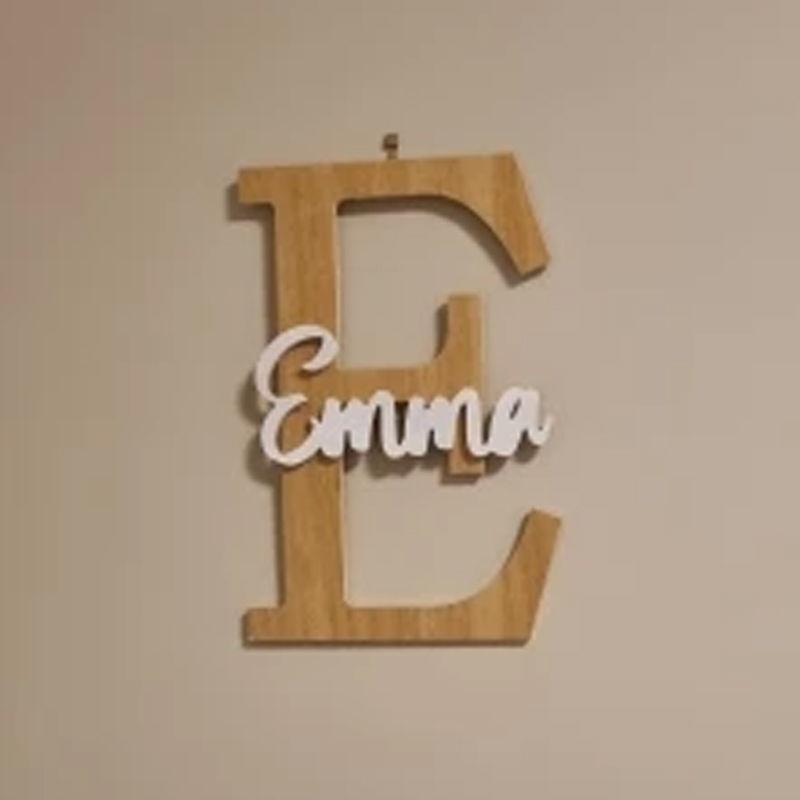 Letrero de madera personalizad - Baby Nursery Modern reseña y precio