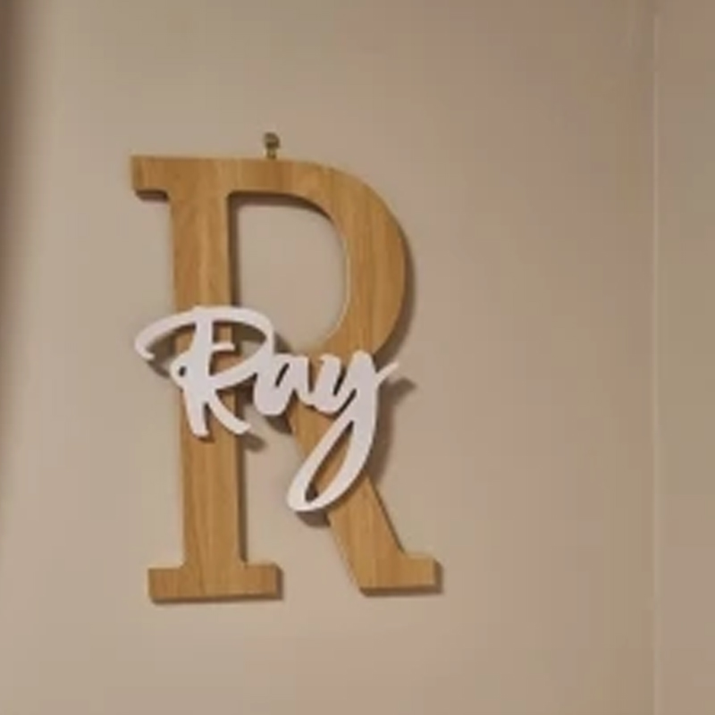 Letrero de madera personalizad - Baby Nursery Modern reseña y precio