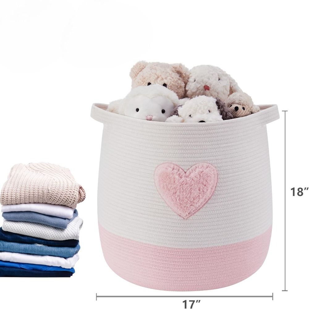 Cesto para la colada rosa para - Baby Nursery Modern reseña y precio