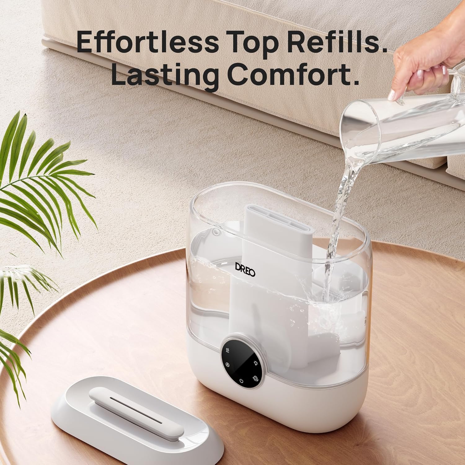 Humidificador Dreo de 6L con l - Humidifier Nursery Quiet reseña y precio