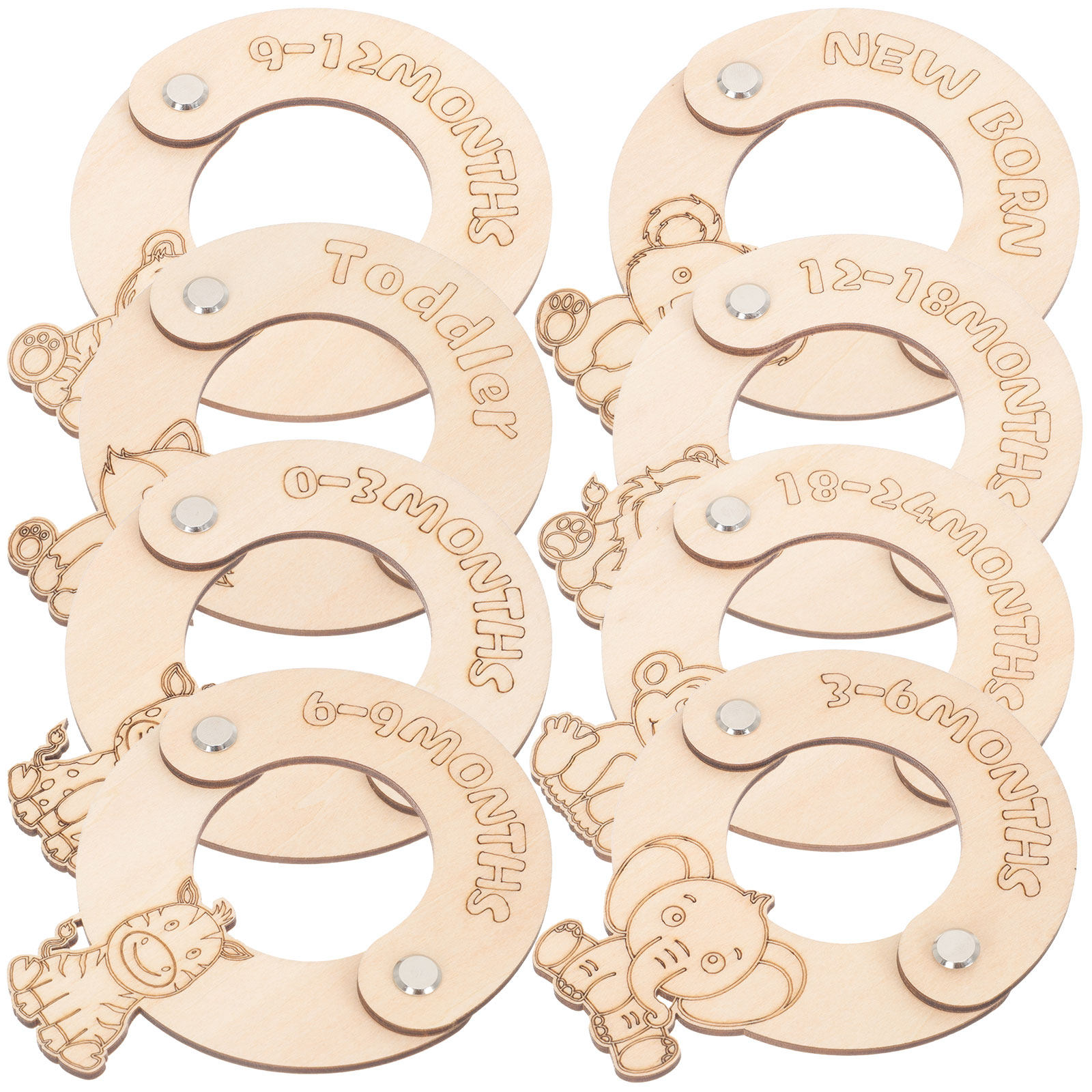8 Divisores de Tallas para Rop - Baby Nursery Wardrobe reseña y precio