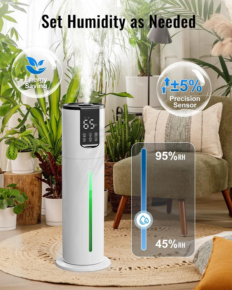 Humidificador ultrasónico de p - Humidifier Nursery Quiet reseña y precio