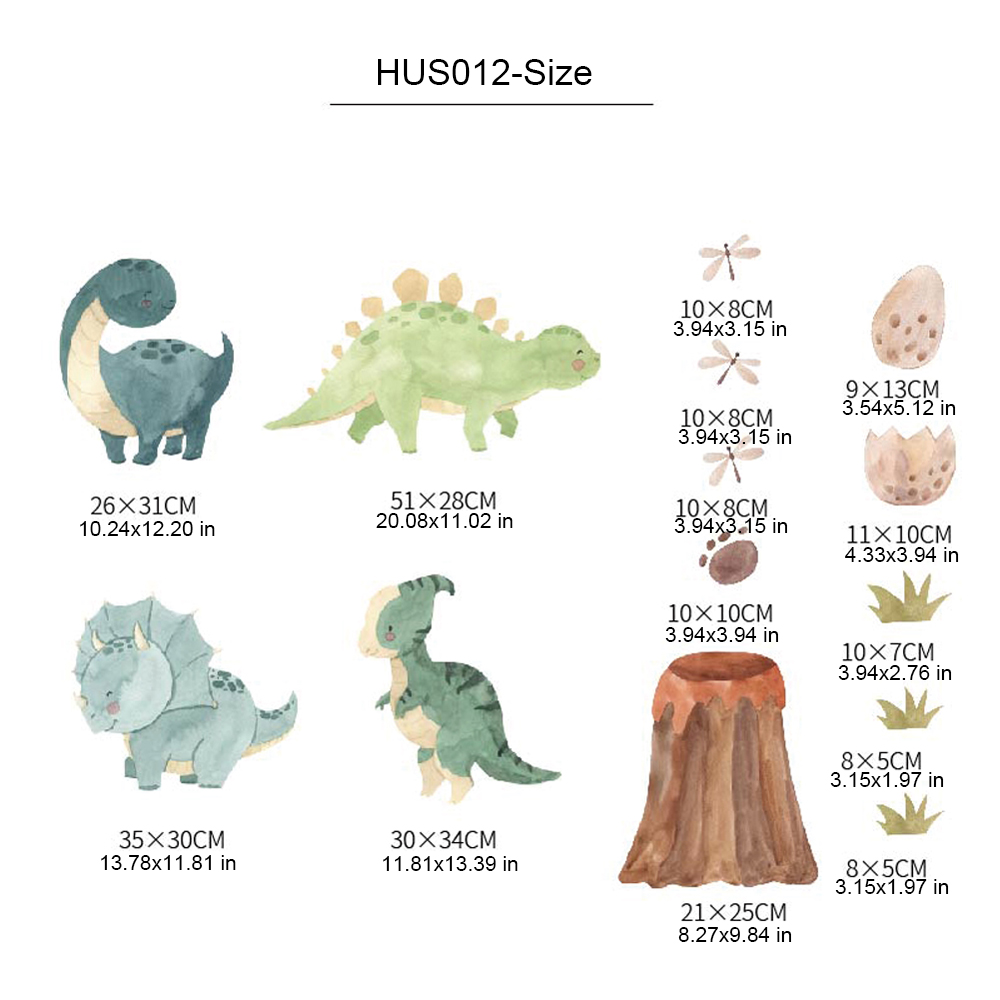 Calcomanías de pared de dinosa - Baby Nursery Decor Ideas reseña y precio