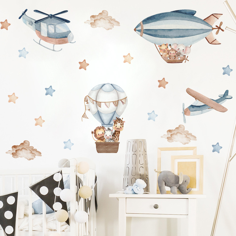 Pegatinas de pared de nubes co - Baby Nursery Wall Mural reseña y precio