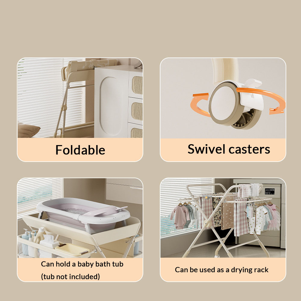 Cambiador de bebé con diseño m - Baby Nursery Wardrobe reseña y precio