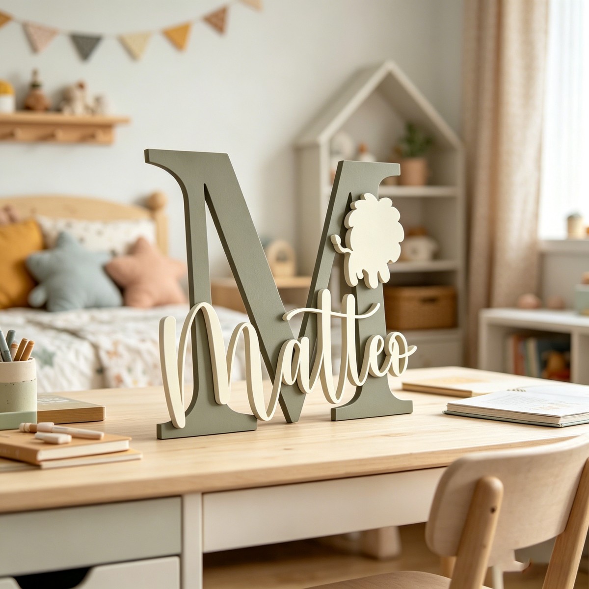 1 Pieza de Placa de Madera Per - Baby Nursery Toy reseña y precio
