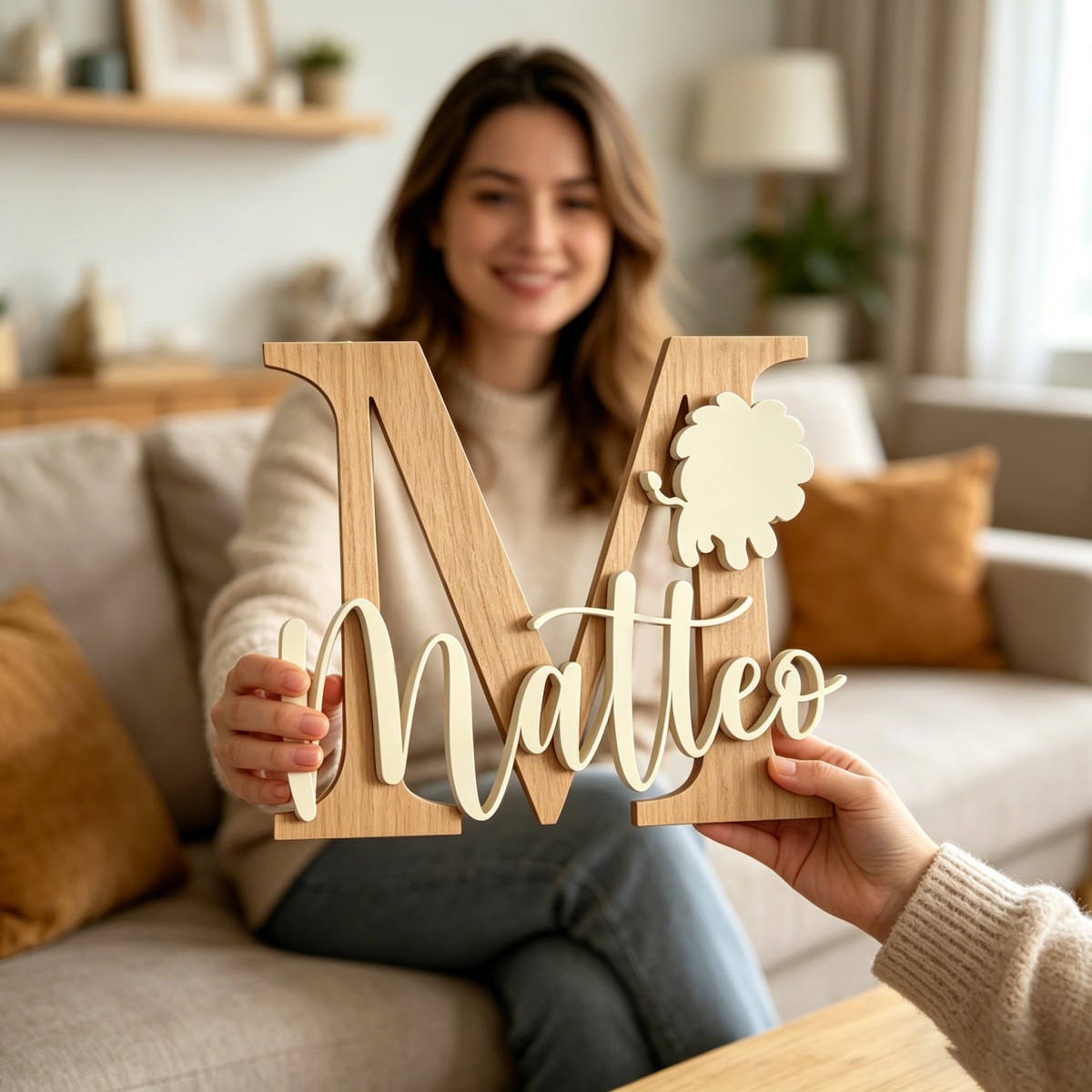 1 Pieza de Placa de Madera Per - Baby Nursery Toy reseña y precio