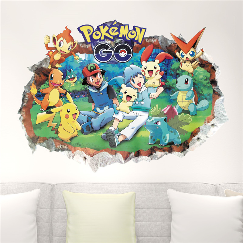 Pegatina de pared de Pokémon P - Baby Nursery Wall Mural reseña y precio