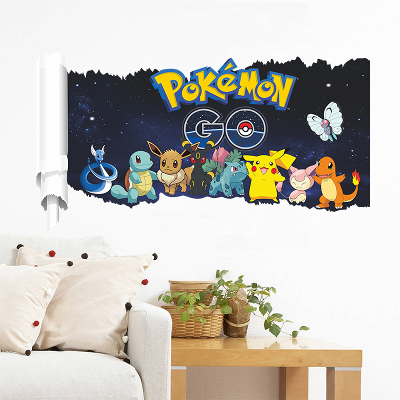Pegatina de pared de Pokémon P - Baby Nursery Wall Mural reseña y precio
