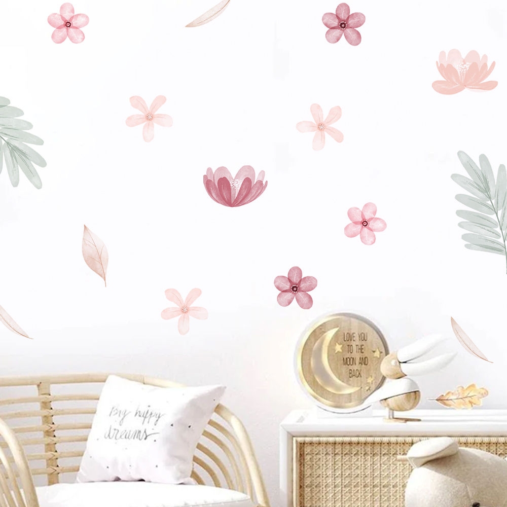 Calcomanías de pared botánicas - Baby Nursery Decor Ideas reseña y precio