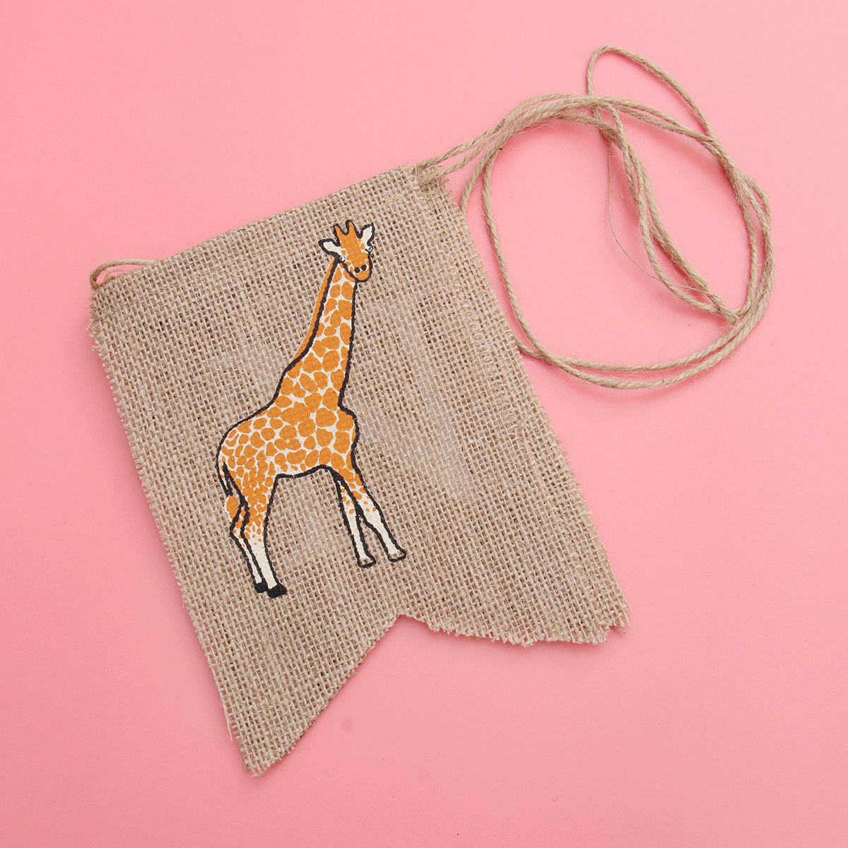 Guirnalda de Lino con Diseño d - Baby Nursery Bunting reseña y precio